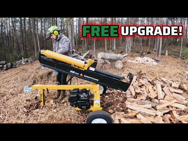 Purchasing A 28 Ton County Line Log Splitter For $1000! Tractor Supply Hooked Me Up..