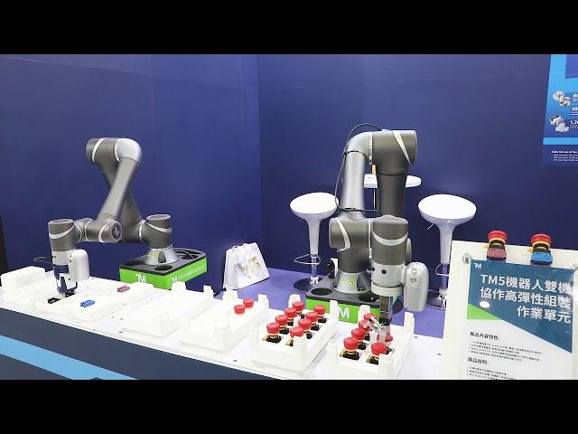 V3A017 TM Robot - Schunk Dual Arm Gripping Application