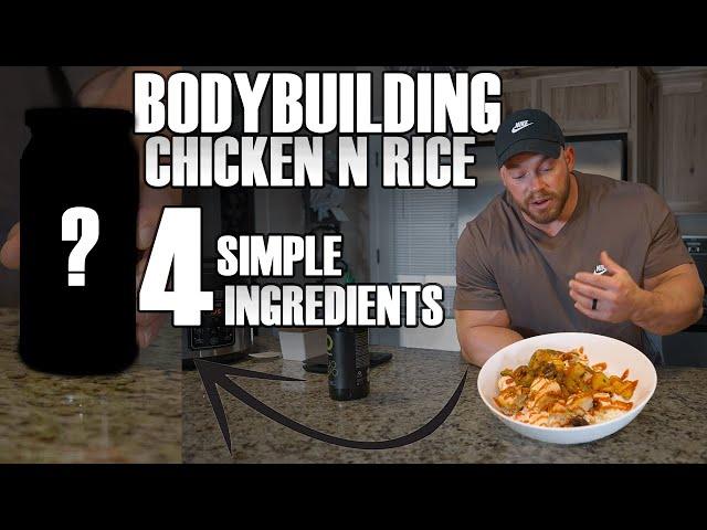 TASTY CHICKEN & RICE MEAL | BODYBUILDING MEAL PREP WITH IFBB PRO BODYBUILDER JUSTIN SHIER