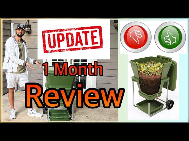 Hungry Bin Review | Compost Bin Update | Harvesting Compost | Worm Bin