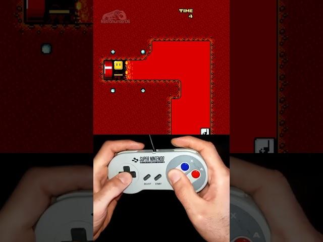 Kaizo Mario VS a WALL OF LAVA #shorts #kaizo #mario
