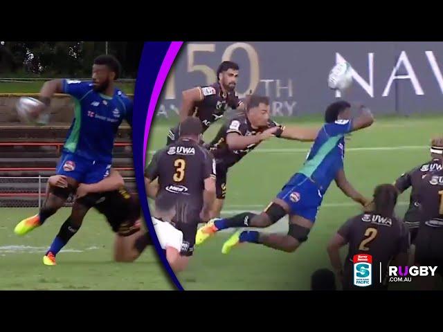 Joseva Tamani produces 3 unreal offloads vs Western Force