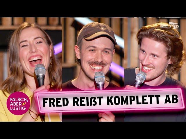 Fred Costea nimmt Moritz Neumeier auseinander | falsch, aber lustig | Yorick Thiede, Lena Kupke