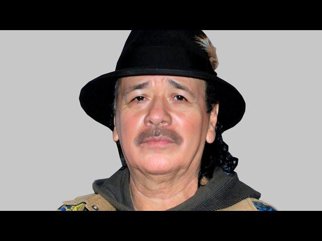 MUY TRISTE: Así vive Carlos Santana a Sus 77 años