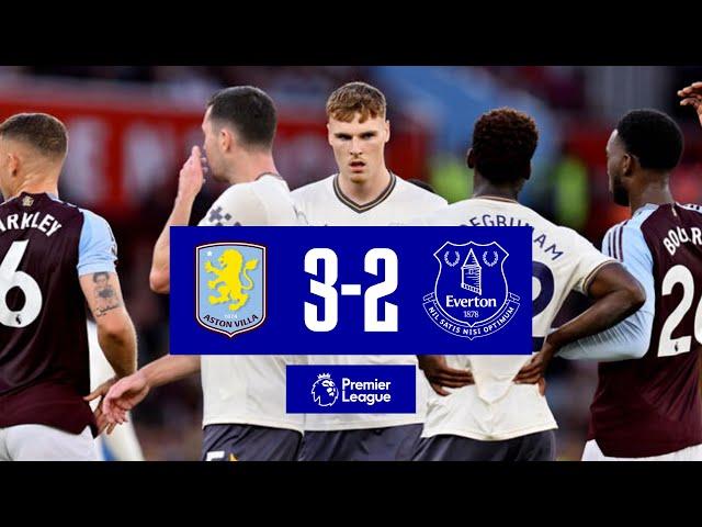 ASTON VILLA 3-2 EVERTON | Premier League highlights