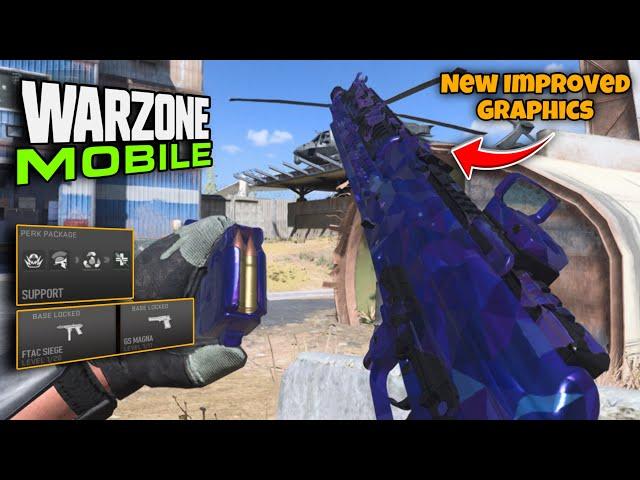 Warzone Mobile finally “Improved” the Graphics (New Weapons + Perks)