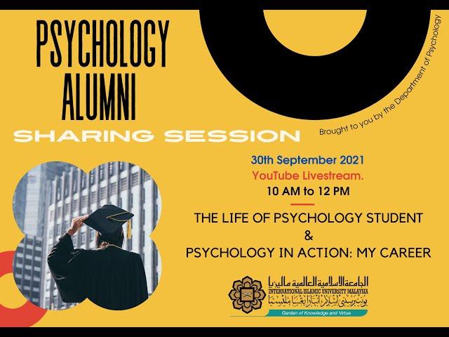 Psychology Alumni Sharing Session