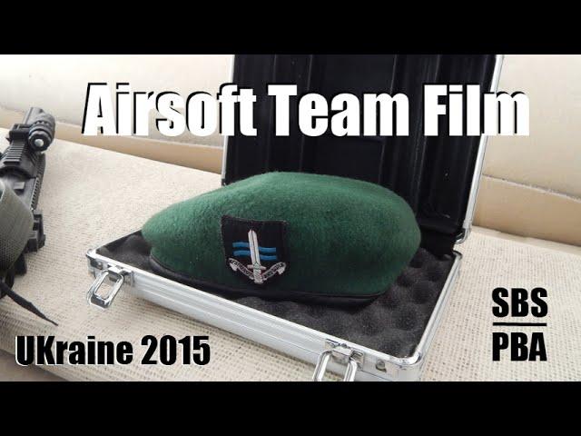 Presentation airsoft team film of the sbs pba