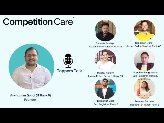 Toppers Talk |  Competition Care| Best APSC & UPSC Institute in Guwahati