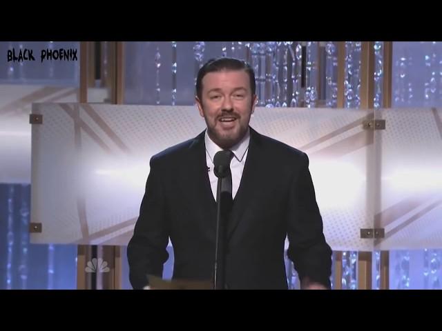 Ricky Gervais Golden Globes Mono-Open for 2010-2011-2012