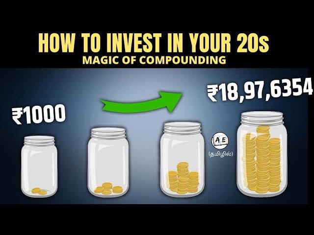 How to Invest in your 20s | Power of Compounding Explained in Tamil | almost everything