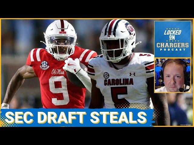 Chargers GAMBLE On SEC Stars Tre Harris and Kyle Kennard Could Pay Huge Dividends | SEC Expert Joins