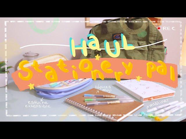 HAUL PAPELERIA STATIONERY PAL  | Midliner, Muji, Twinliner y Más!