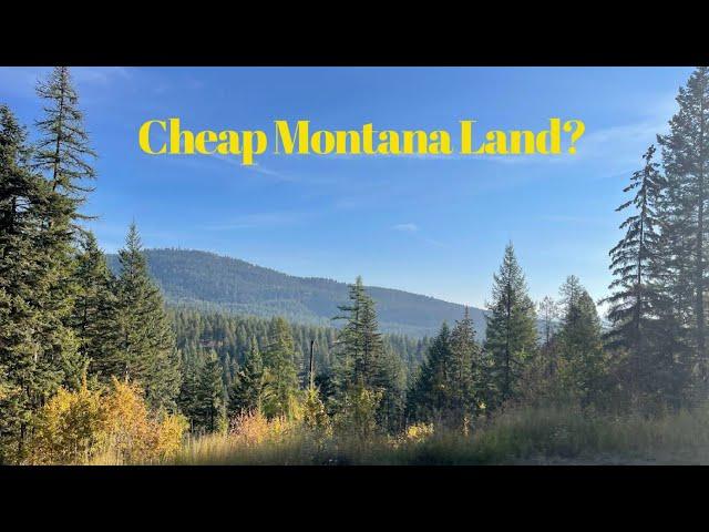 Is There Still Cheap Land For Sale in Montana?