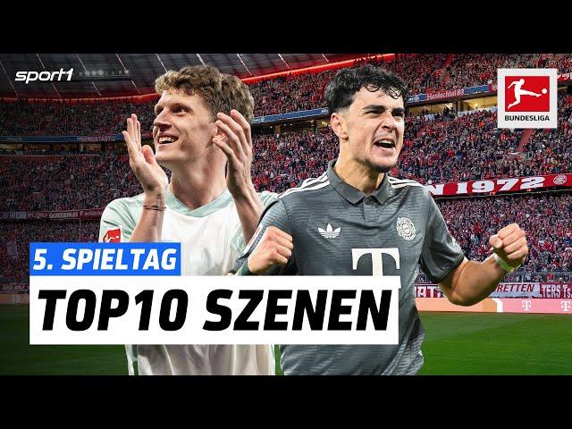 Bayern-Hammer und Mega-Comeback | Die Top 10 Szenen der Bundesliga