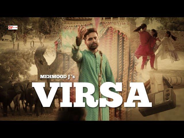 VIRSA | MEHMOOD J | (OFFICIAL MUSIC VIDEO) New Punjabi Songs 2024