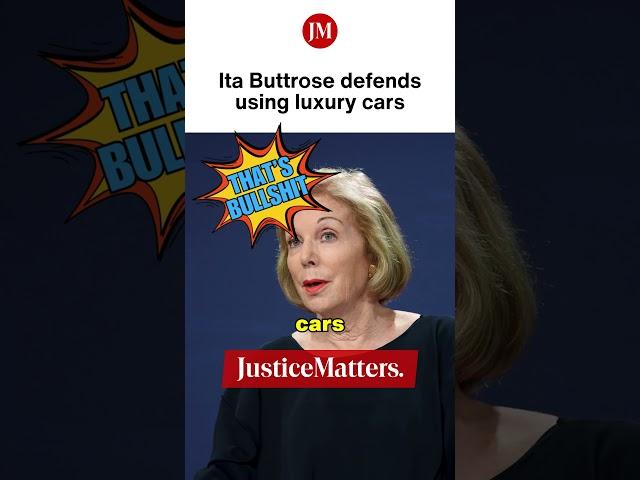 Former ABC Chair Ita Buttrose defends using luxury chauffeur-driven cars.