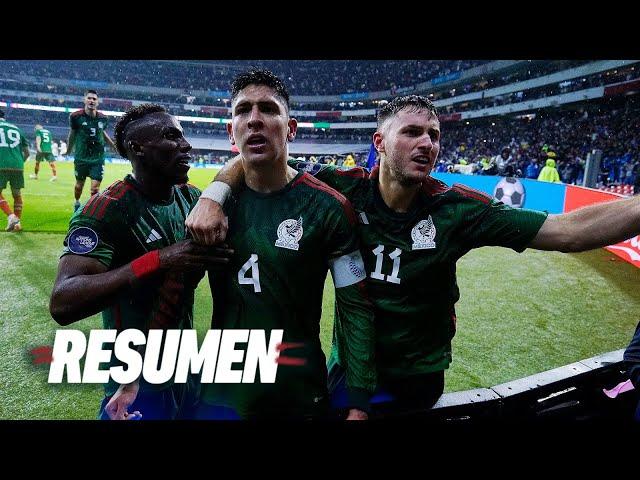 MÉXICO 2-0 HONDURAS 2023 | La dramática VICTORIA en el AZTECA