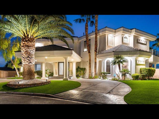 This $2.5M Luxury Home in Las Vegas with full Strip View is truly a one of a kind designers dream