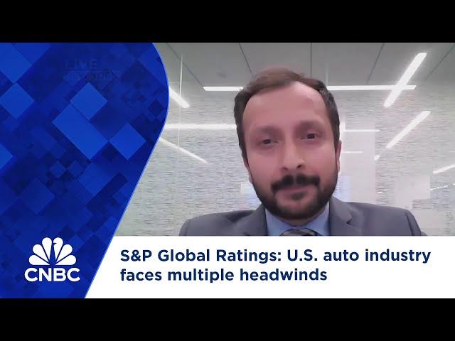 S&P Global Ratings: U.S. auto industry faces multiple headwinds