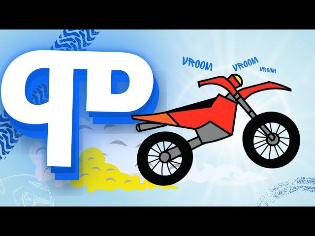 "ሞ" ሞተር ሳይክል (MOTORBIKE) How to Draw Ethiopian Alphabets