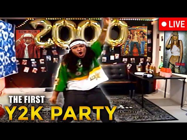 Ezee Throws The First Y2K Party On STREAM! #LIVE