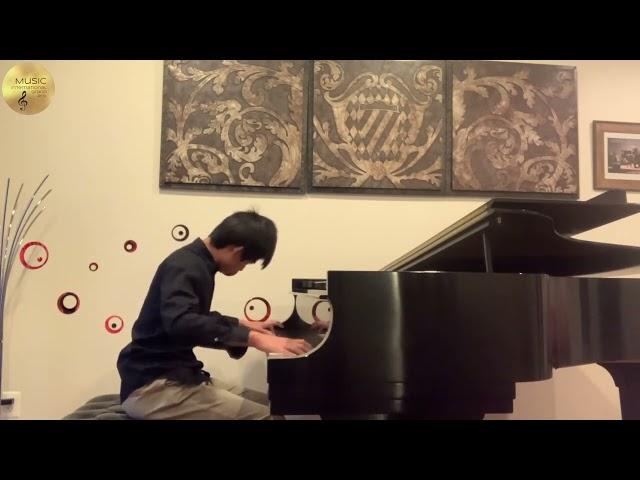 Nathan S  Jiang, Maurice Ravel Gaspard de la Nuit, M 55, No 1 in C sharp major, "Ondine". Teen Piano