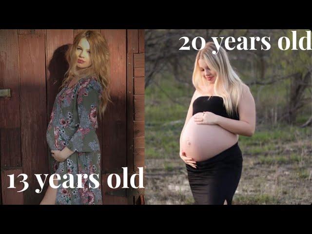 being pregnant at 13 vs being pregnant at 20