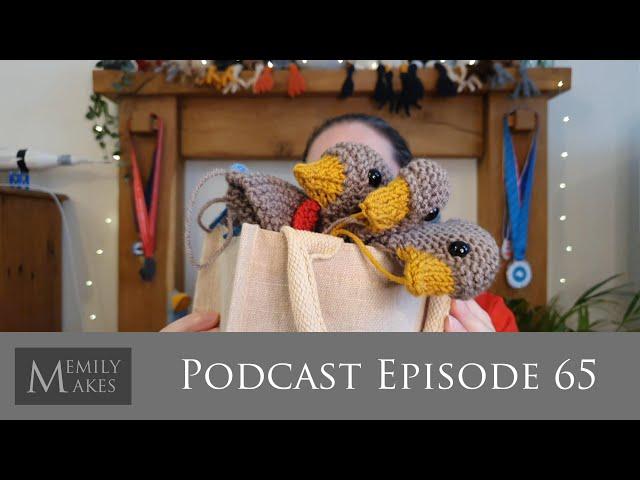 Podcast 65 - Crochet Socks, Lots of Progress, Gorgeous Cast On & Spooky Acquisition