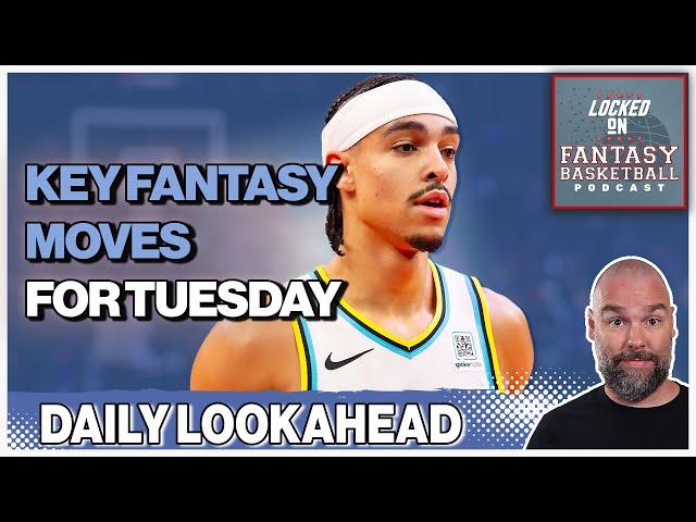 Tuesday's NBA Fantasy Basketball Waiver Wire Streaming Preview