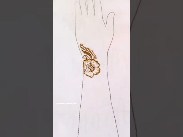 #Shorts mehndi designs for beginners|| Priyanka Mehndi Art||
