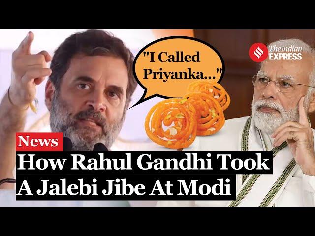 "Best Jalebi But PM..." Congress Leader Rahul Gandhi Explains Haryana's Situation Using 'Jalebi Box'