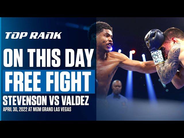 The Night Shakur Stevenson Unified Titles | APRIL 30, 2022