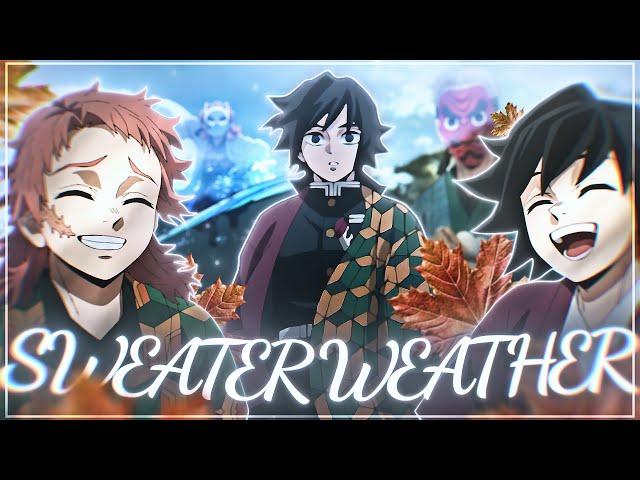 Sweater Weather 𓆩𓆪 "Giyuu/Sabito"  [AMV/Edit] Demon Slayer S4