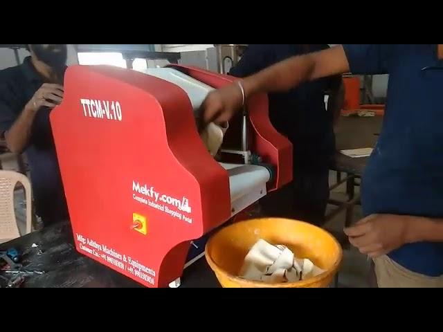 Table top Samosa Patti machine R.S 50000 including (GST)