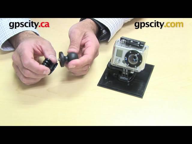 GPSCity EXCLUSIVE GoPro to RAM Mount Adapter (RAM-HOL-GOPR)