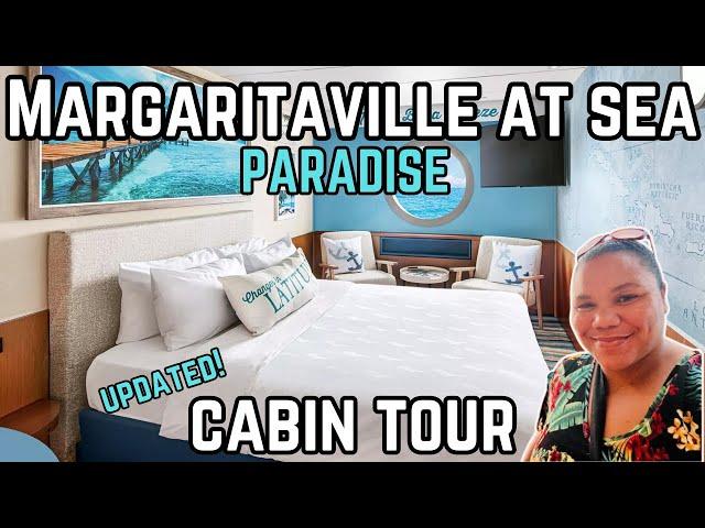 Margaritaville at Sea Paradise: Oceanview Cabin Tour 2024