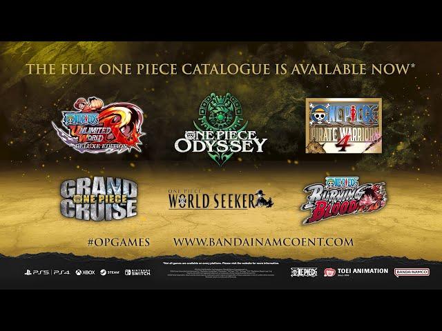 ONE PIECE Games — Adventures Trailer