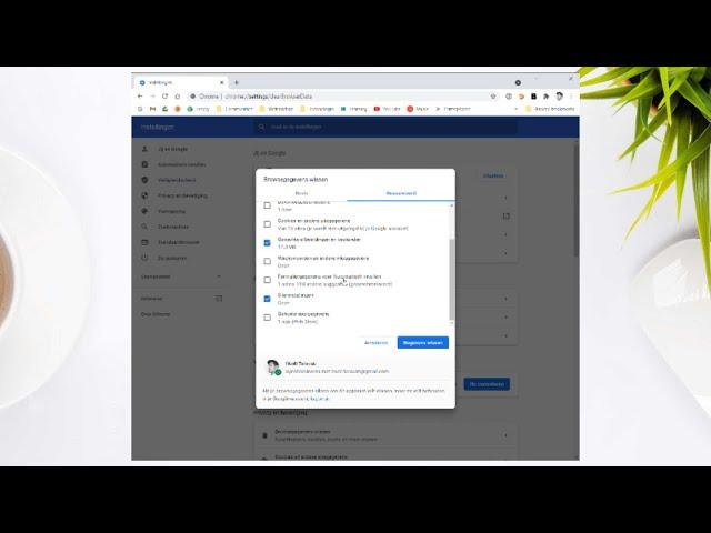 Google Chrome cache legen