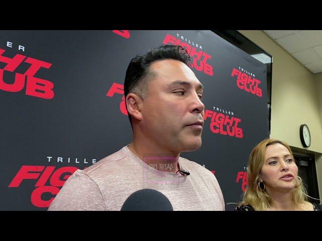 Oscar De La Hoya fighting on September 11 & the significance it has to him