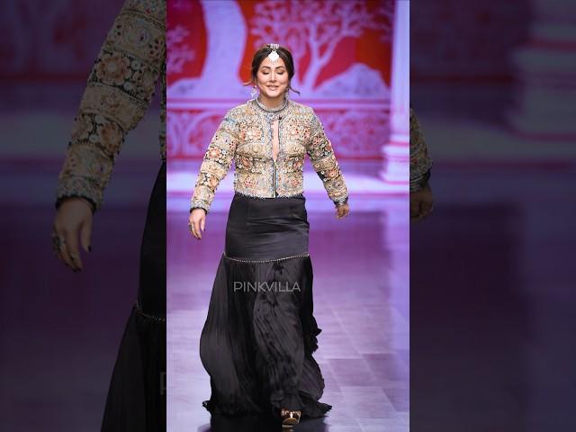 Hina Khan Almost FELL On The Ramp, Here's What Happened NEXT | #shorts #tv #breastcancer #cancer