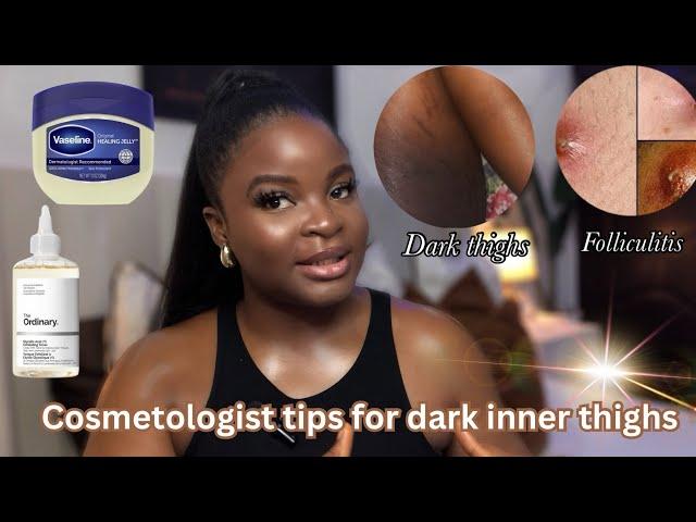 HOW TO GET RID OF DARK INNER THIGHS,INNER THIGH BOILS,rashes,chaffing in a week!!