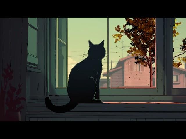 warmer days  • lofi cat// ⟦ good mood lofi. hip hop mix ⟧ // aesthetic lofi visuals and music