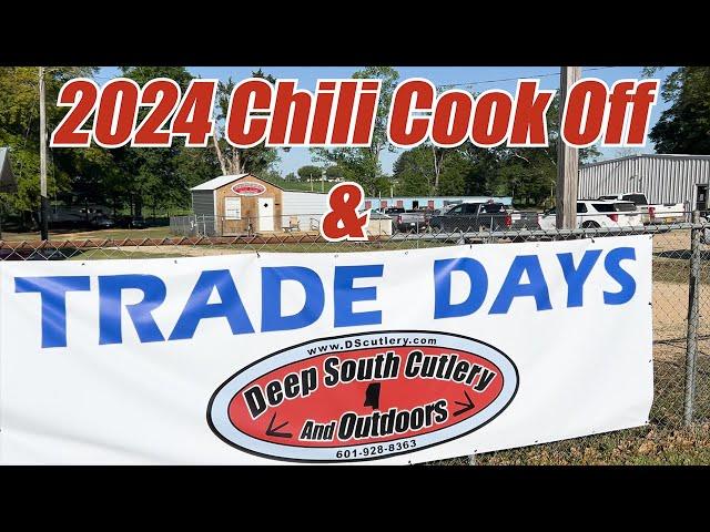 Deep South Cutlery 2024 Chili Cook Off & Trade Days Event, Wiggins Mississippi.  Knife Show Event.