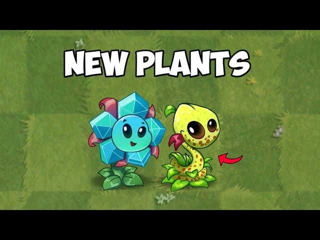 4 New Plants That are Coming to PvZ 2 11.8.1