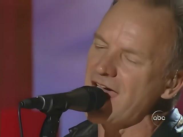 Sting - Spirits In The Material World Live Jimmy Kimmel Show