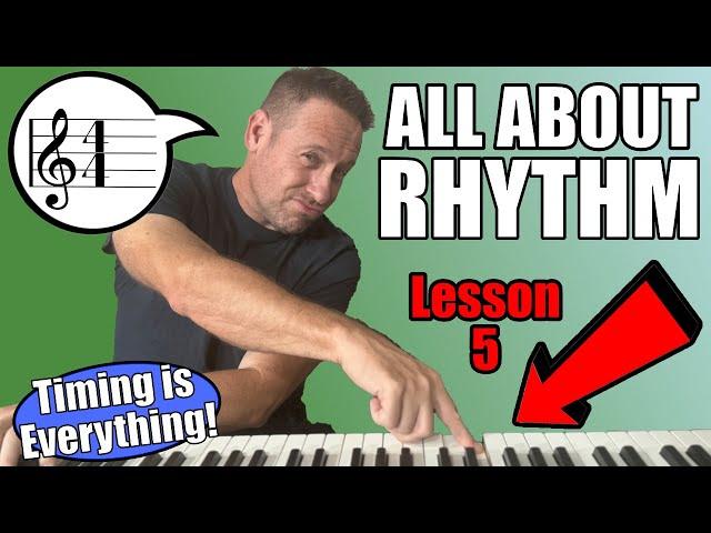 Complete Beginner Piano Course | Lesson 5 Tutorial | Shawn Cheek Web Piano Teacher