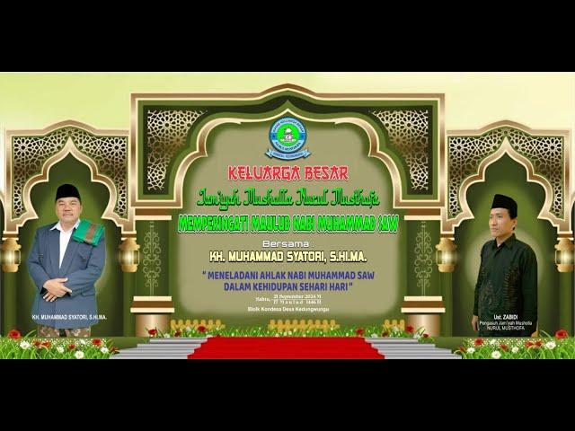 Live Memperingati Maulid Nabi Muhammad SAW |Jamiyah Musholla Nurul Musthofa