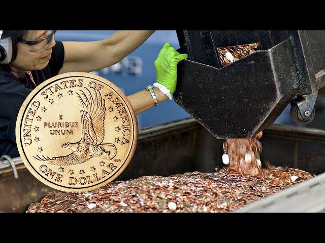 How DOLLAR COINS is MADE