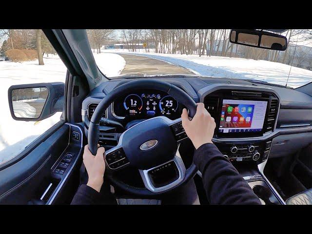 2021 Ford F-150 4X4 SuperCrew Limited - POV Review